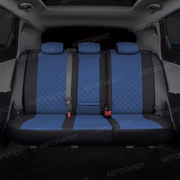 Чехлы Автопилот Экокожа Ромб на Hyundai Porter 2005-2012 г.в. Чехлы Автопилот Экокожа Ромб на Hyundai Porter 2005-2012 г.в.