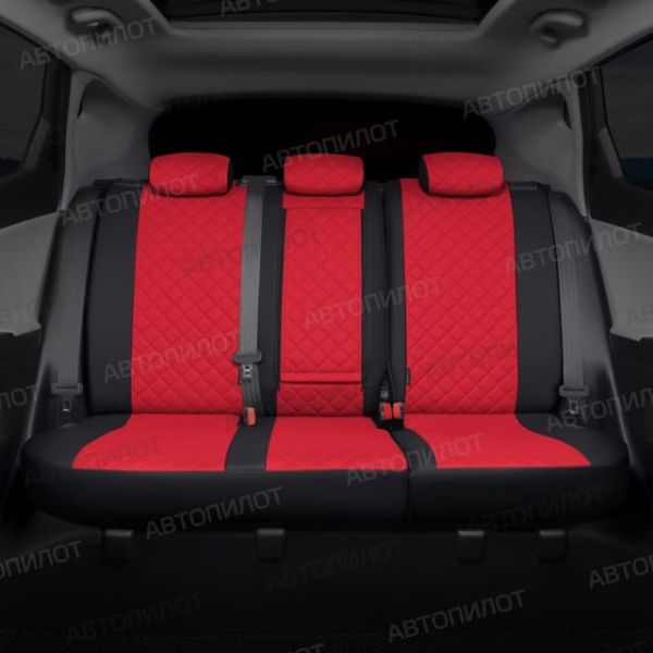 Чехлы Автопилот Экокожа Ромб на Hyundai Porter 2005-2012 г.в. Чехлы Автопилот Экокожа Ромб на Hyundai Porter 2005-2012 г.в.