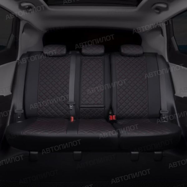 Чехлы Автопилот Экокожа Ромб на Hyundai Porter 2005-2012 г.в. Чехлы Автопилот Экокожа Ромб на Hyundai Porter 2005-2012 г.в.