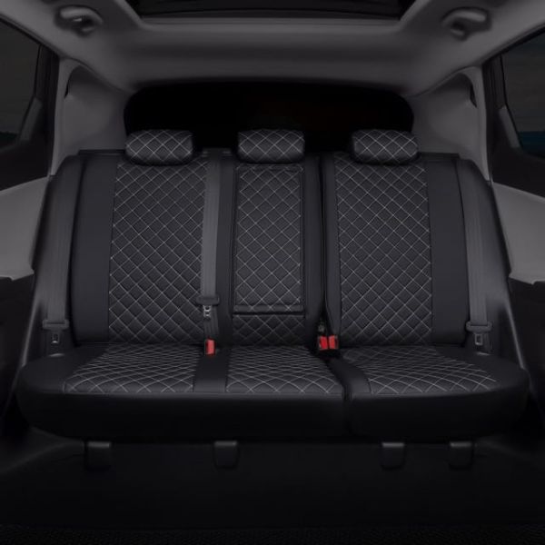 Чехлы Автопилот Экокожа Ромб на Hyundai Porter 2005-2012 г.в. Чехлы Автопилот Экокожа Ромб на Hyundai Porter 2005-2012 г.в.