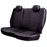 Чехлы Премиум Экокожа Байрон Ромб на Hyundai Getz 2002-2011 г.в. Чехлы Премиум Экокожа Байрон Ромб на Hyundai Getz 2002-2011 г.в.