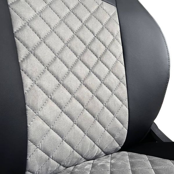 Чехлы Алькантара на Hyundai Getz 2002-2011 г.в. Чехлы Алькантара на Hyundai Getz 2002-2011 г.в.