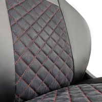 Чехлы Алькантара на Hyundai Getz 2002-2011 г.в. Чехлы Алькантара на Hyundai Getz 2002-2011 г.в.