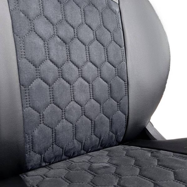 Чехлы Алькантара на Hyundai Getz 2002-2011 г.в. Чехлы Алькантара на Hyundai Getz 2002-2011 г.в.