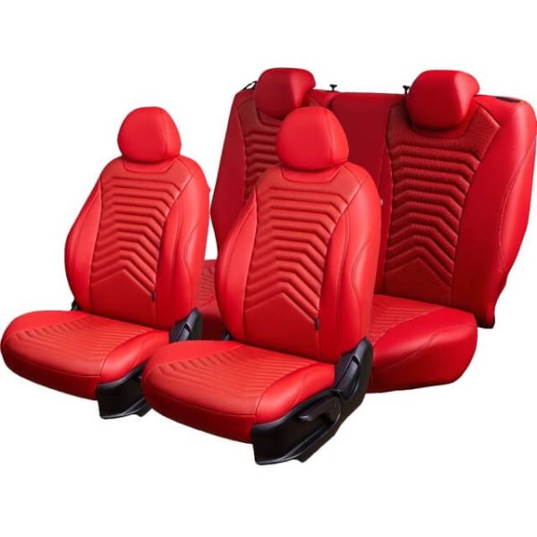 Чехлы Премиум Экокожа Байрон Президент|Жук на Hyundai Getz 2002-2011 г.в.