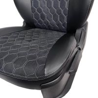 Чехлы Алькантара на Hyundai Getz 2002-2011 г.в. Чехлы Алькантара на Hyundai Getz 2002-2011 г.в.